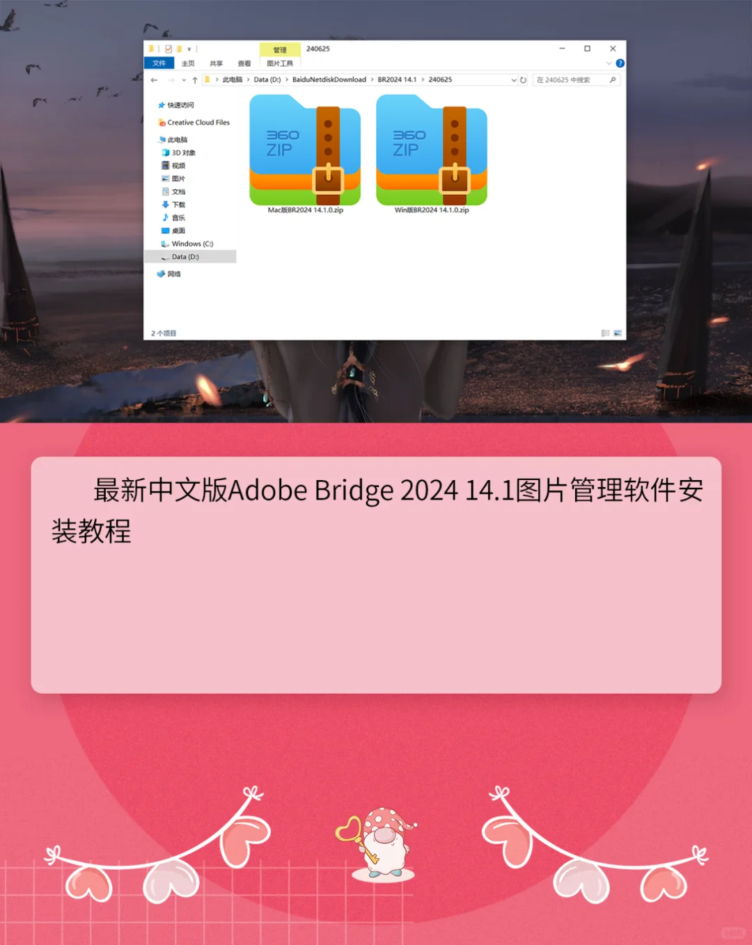 最好Bridge 2024 14.1图片管理软件安装教程