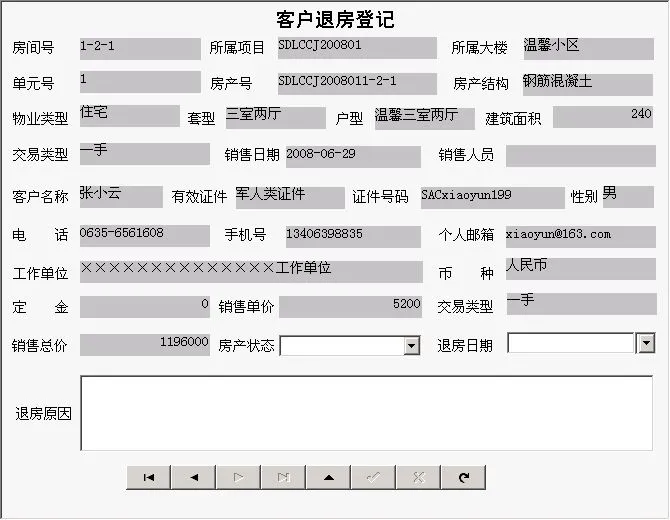 软件定制设计分享/ 售楼管理系统