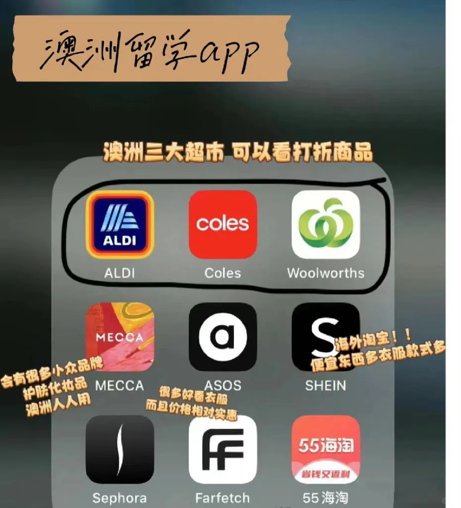 澳洲🇦🇺留学生最全必备实用APP！！