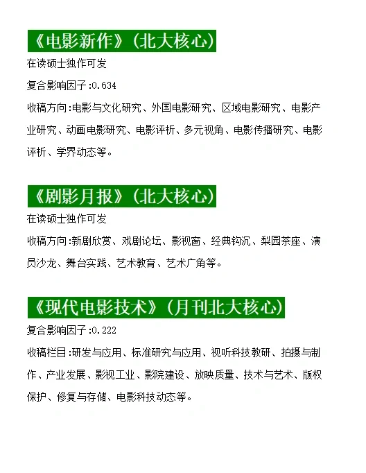 所有电影专业的都要刷到这篇啊！