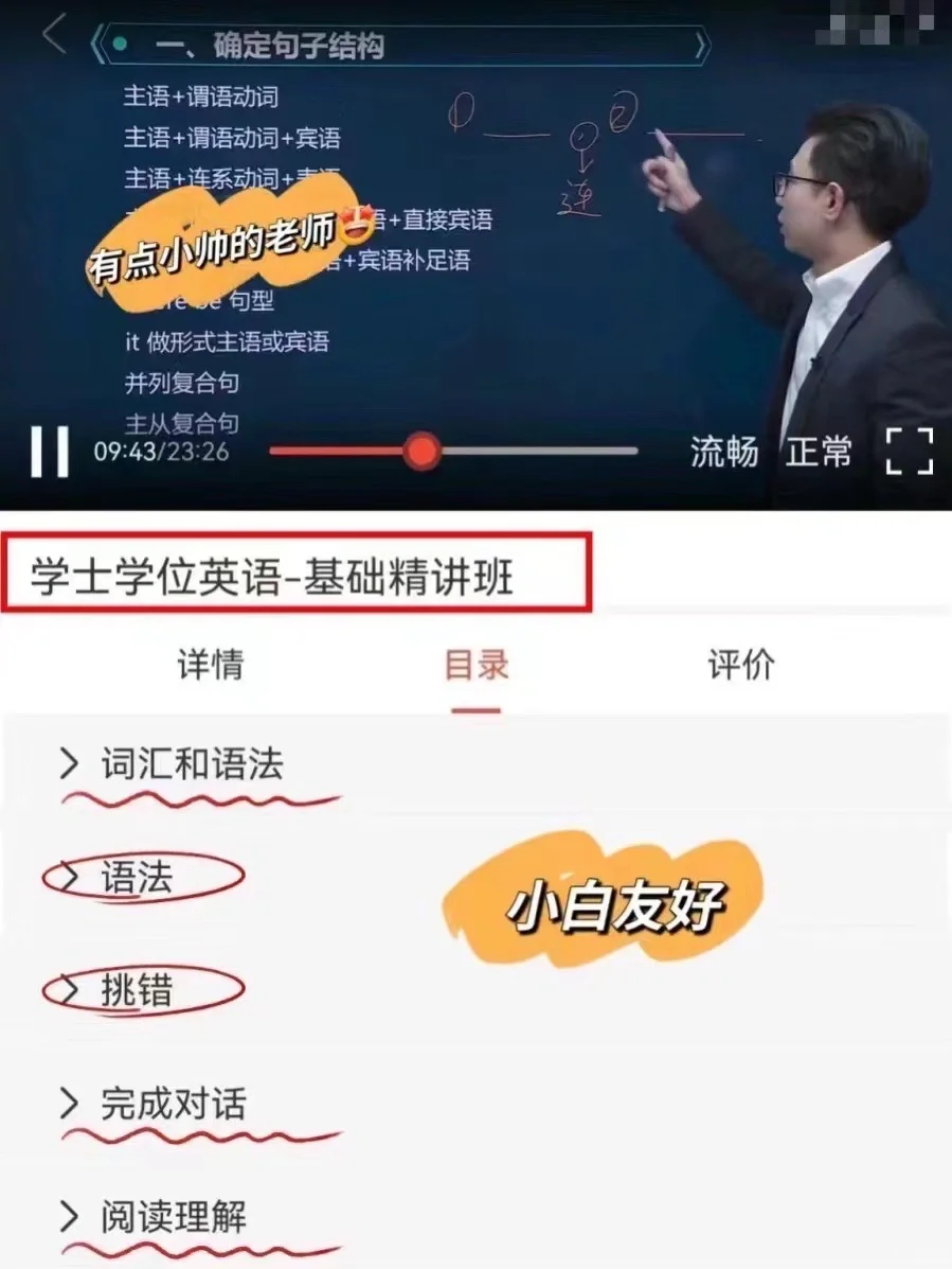 学位英语 玩吧 一个冷门却能过线的app