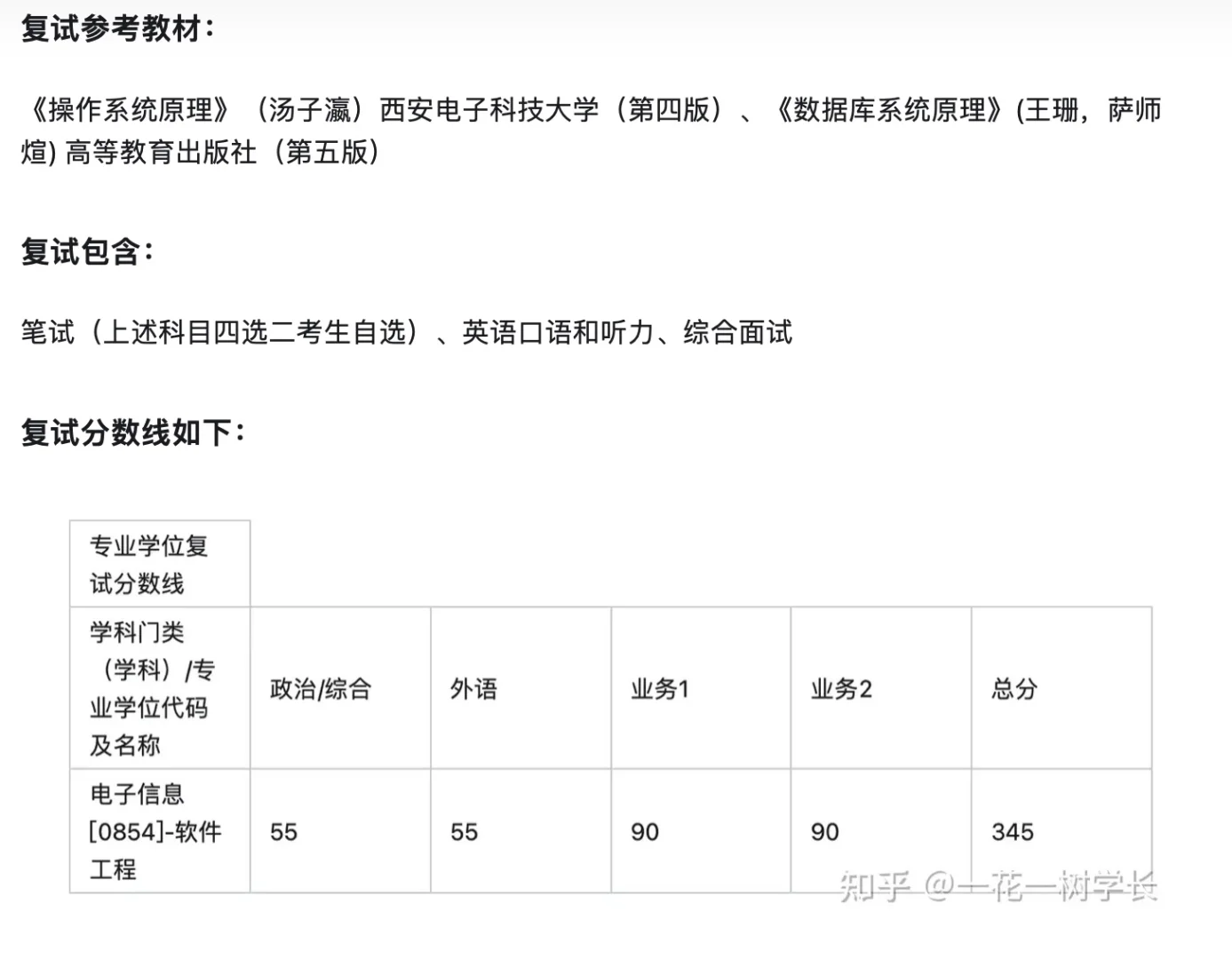 2025西安交通大学软件工程915考研分析