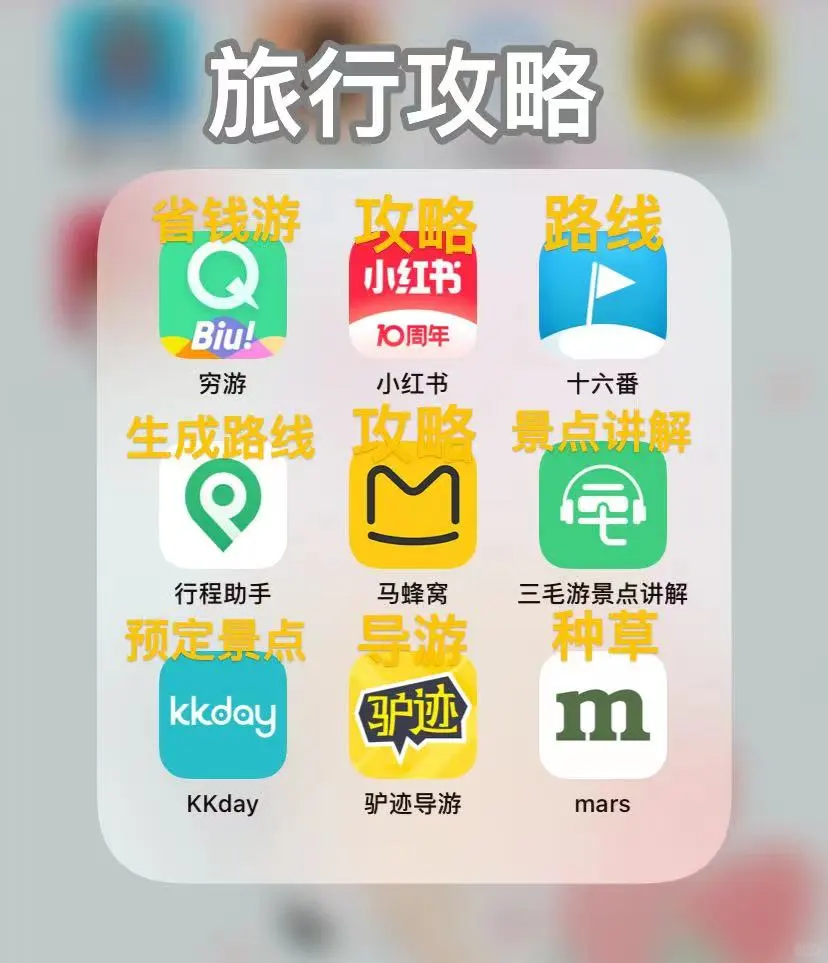 旅行必备｜54个国内外出行必备APP❗❗