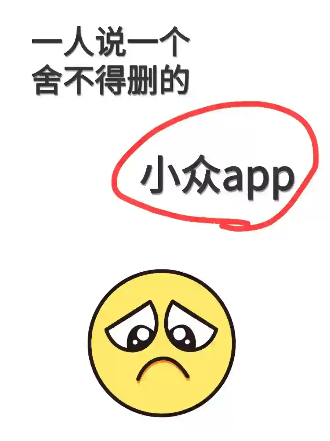 一人说一个自己舍不得删的小众app