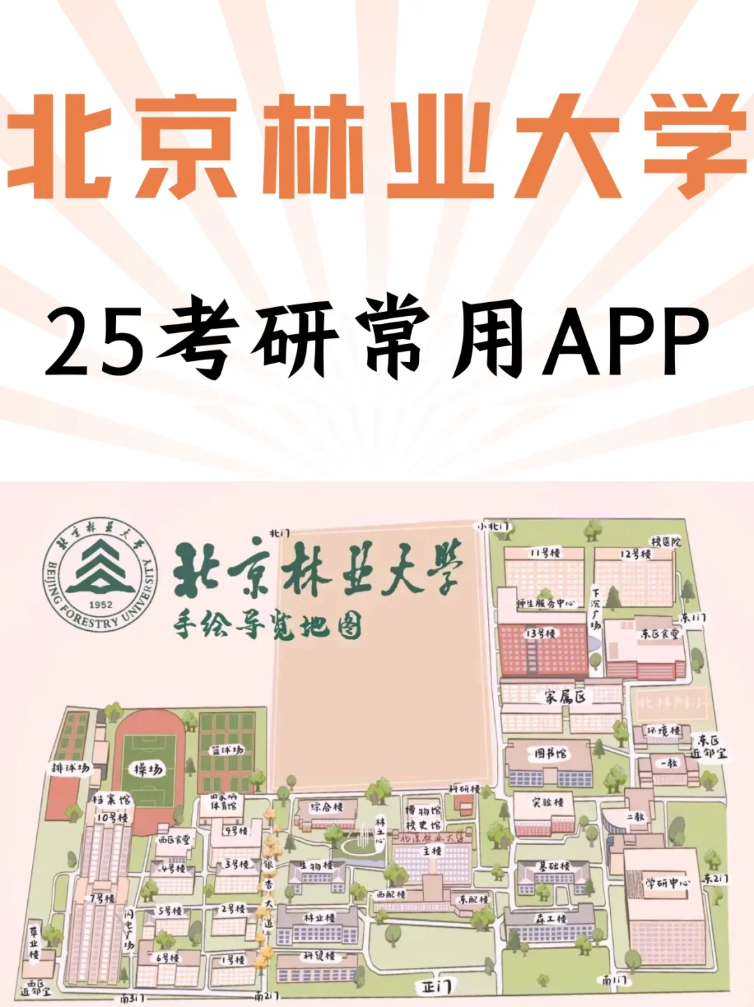 北林25考研实用APP