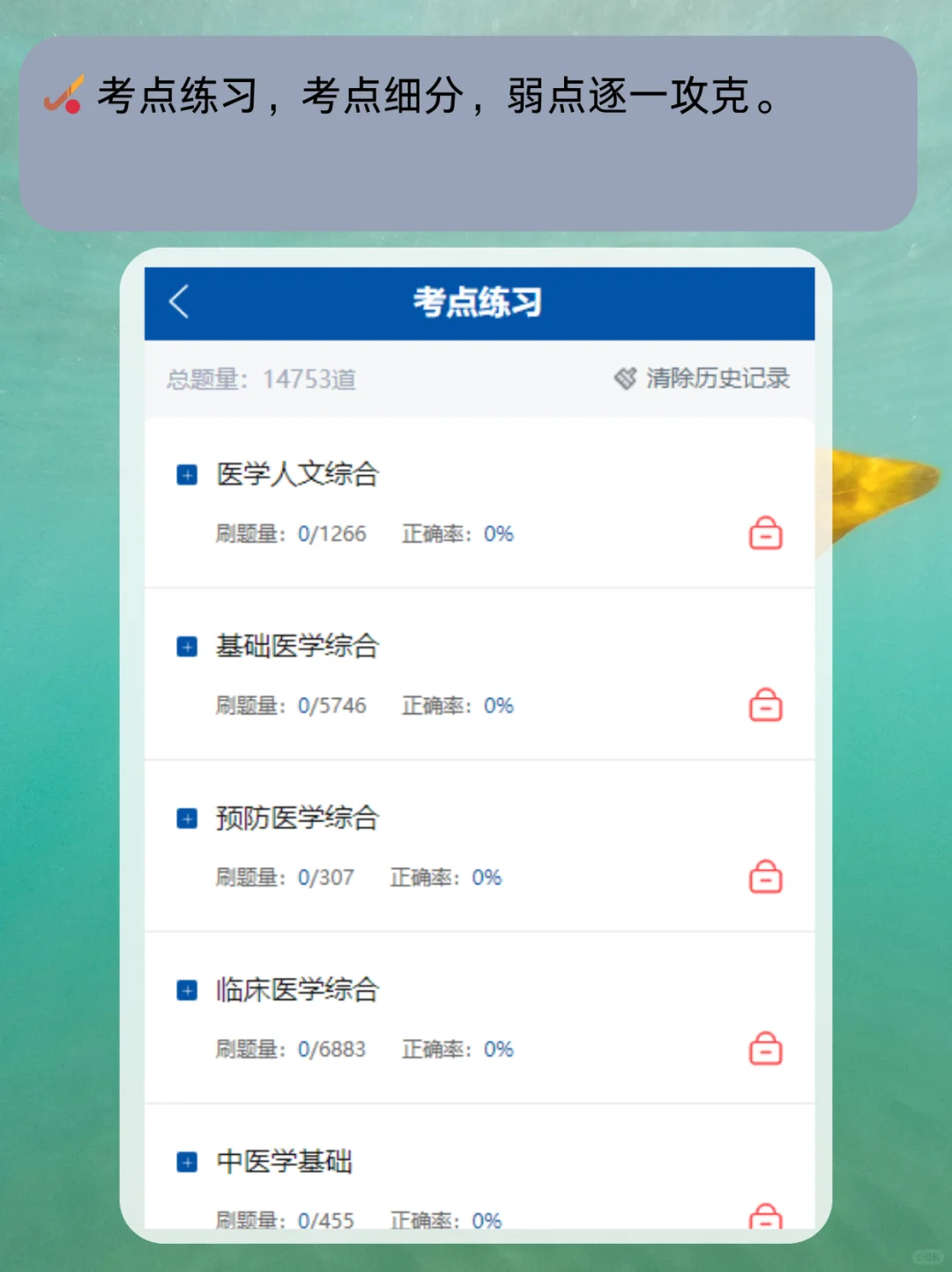 📂 执业药师刷题APP，考点精讲