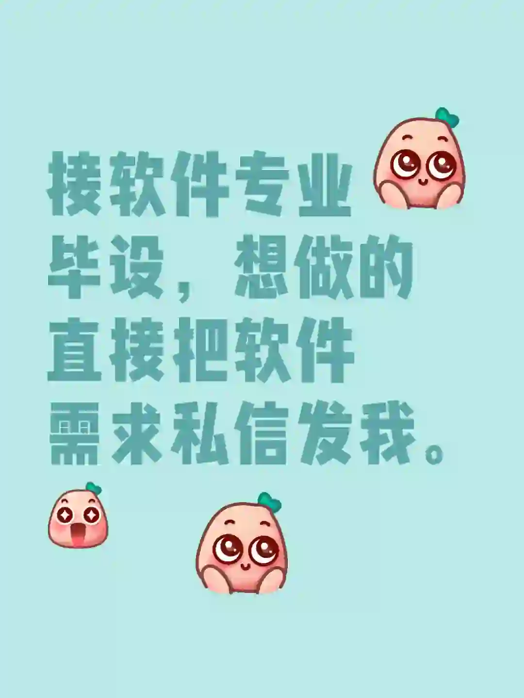 接软件毕设