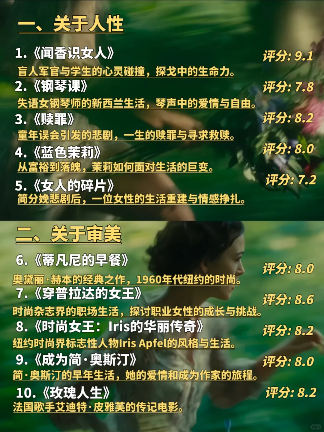 暑假禁止摆烂狂刷40部电影