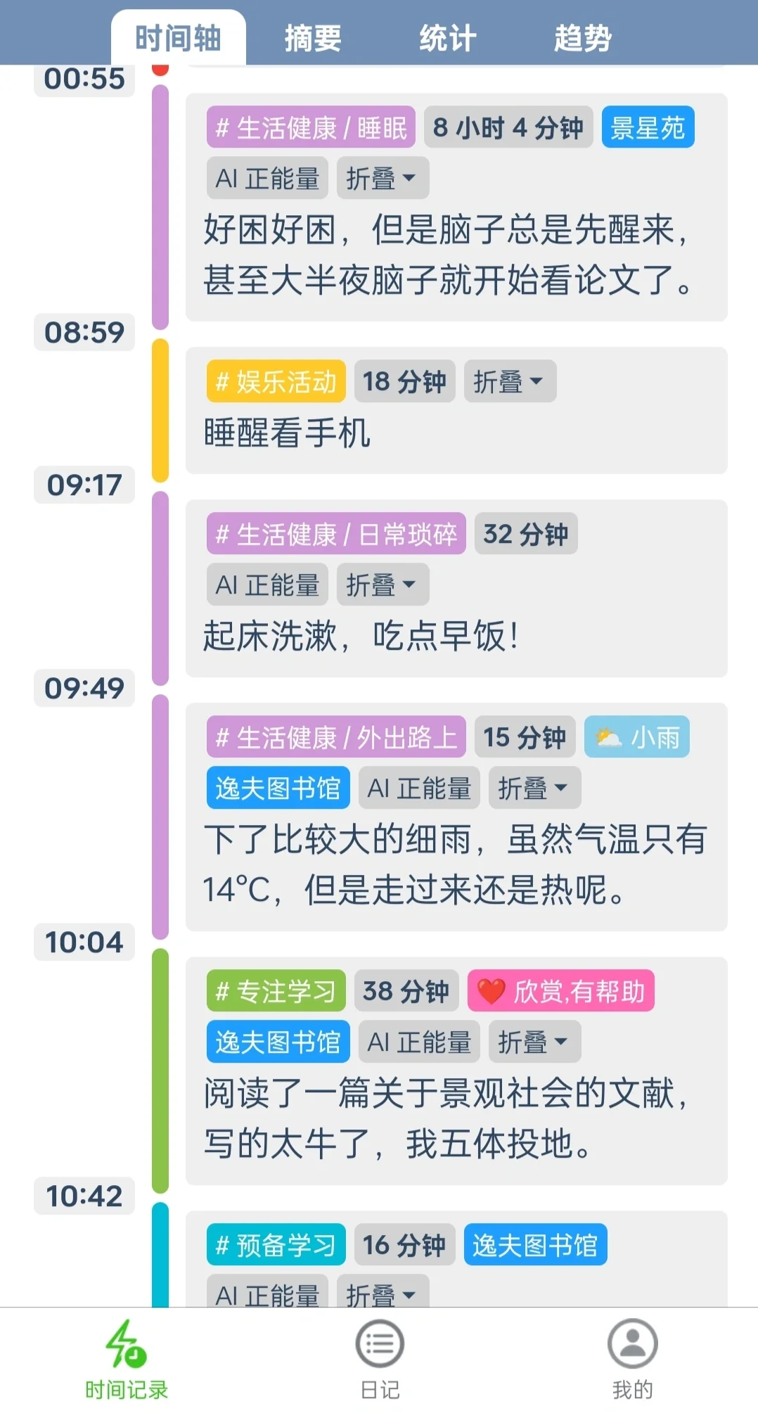 时间书APP | 时间管理、日记和复盘