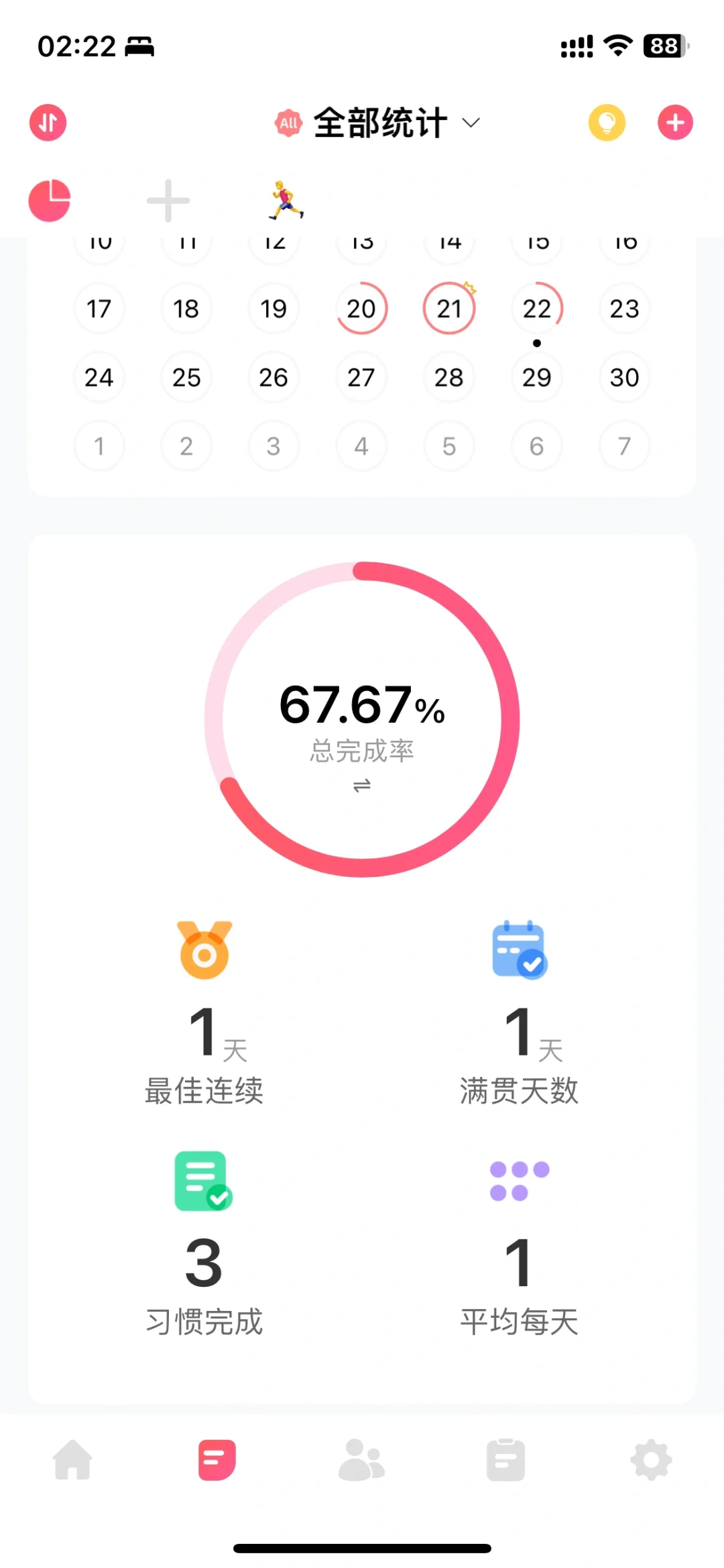 打卡自律app 习惯清单是宝藏