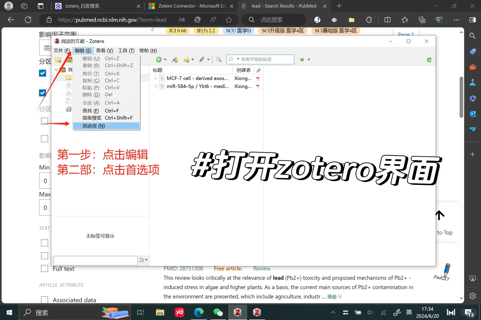 zotero 电脑端和ipad端同步方法