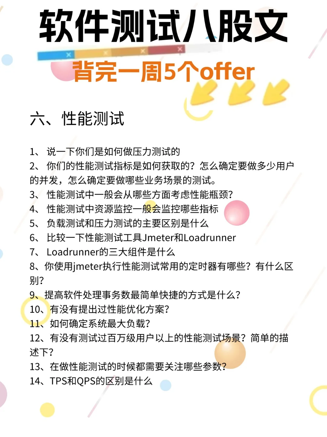 软件测试八股文，背完一周拿下5个offer！