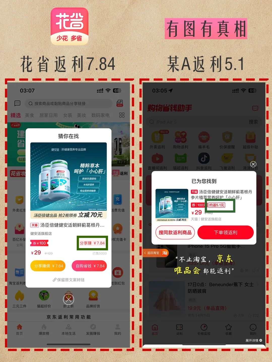 省钱软件评测👊常见的返利APP哪个返利高📊