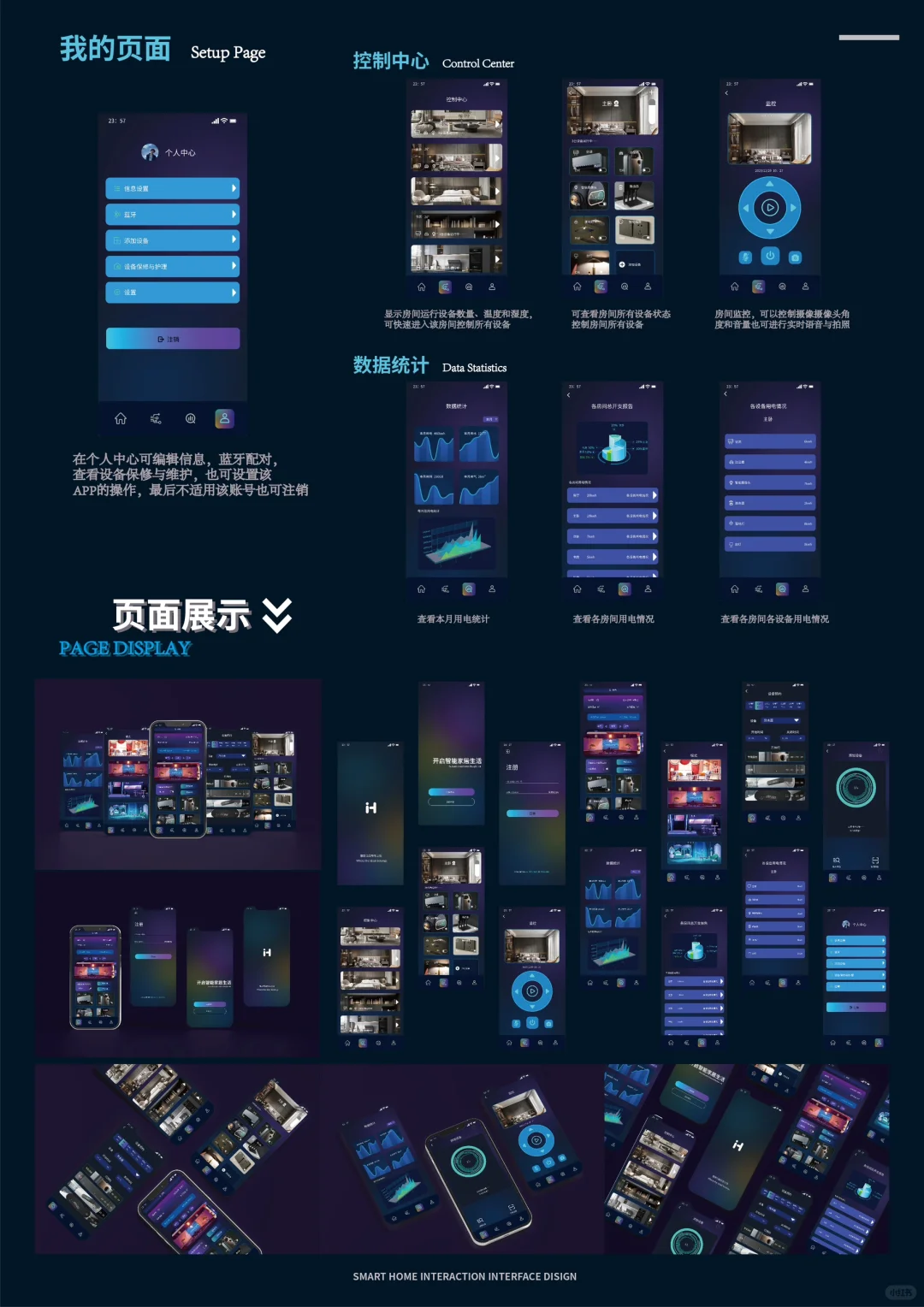 智能家居app 交互界面设计