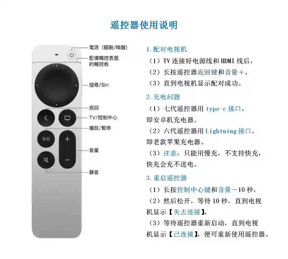 你不知道的Apple TV遥控器使用方法