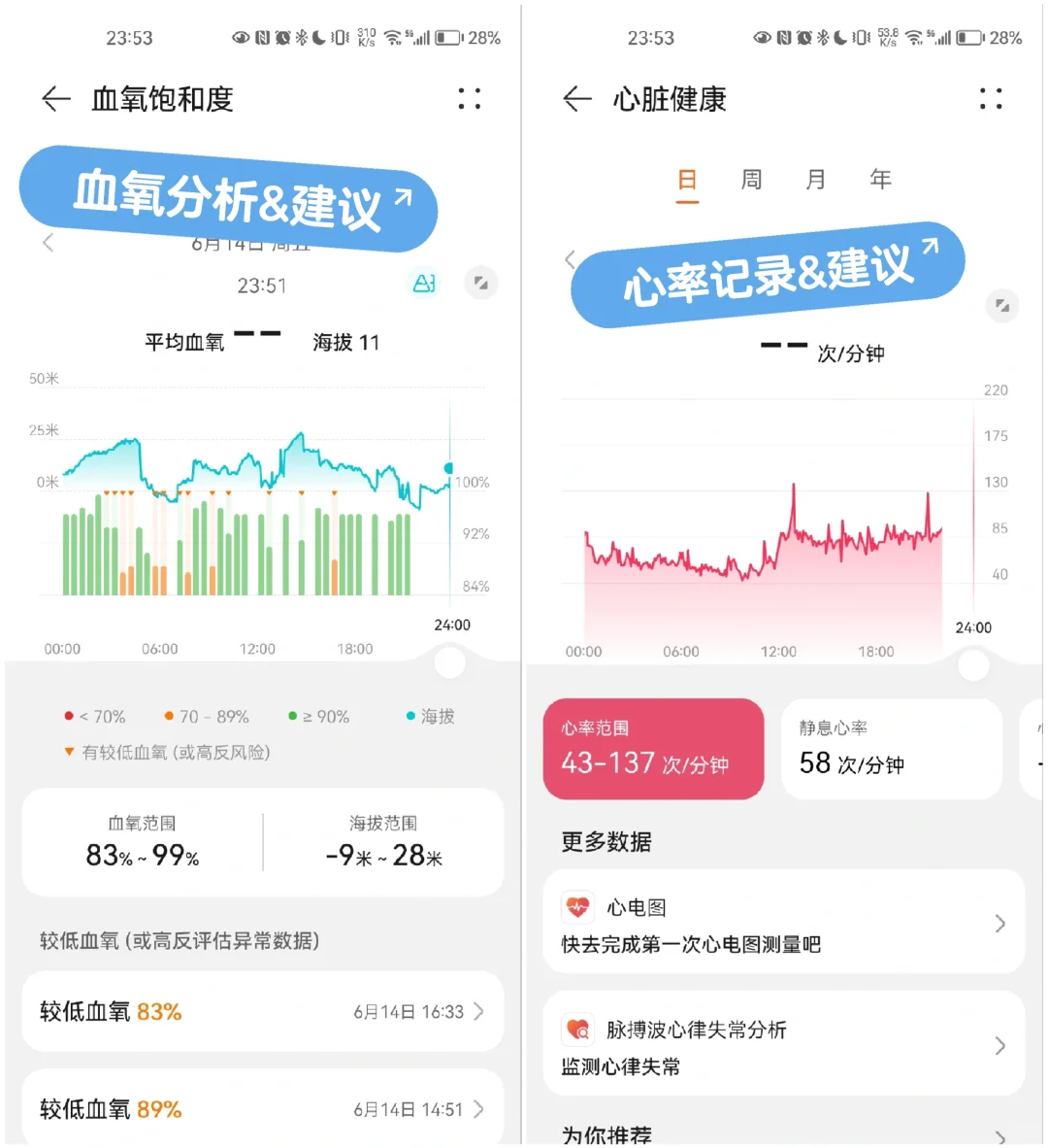 小白の华为运动健康app使用体验