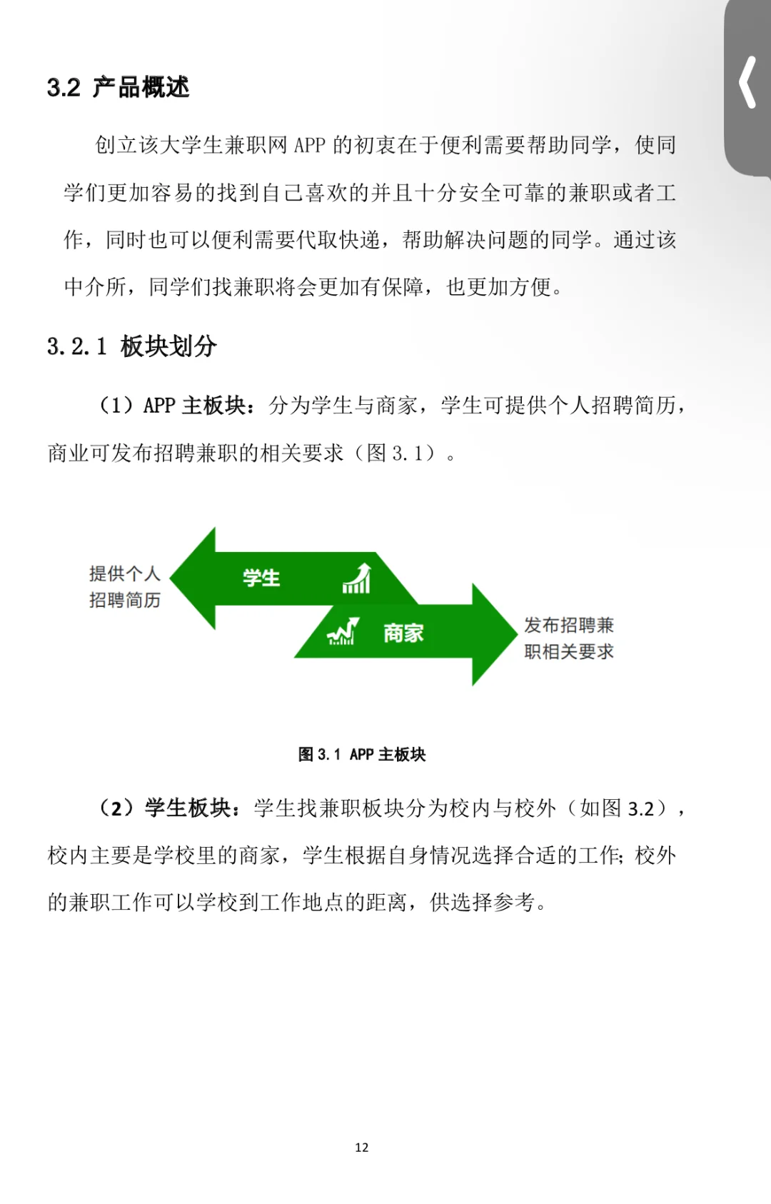 《校园兼职网APP》商业计划书word