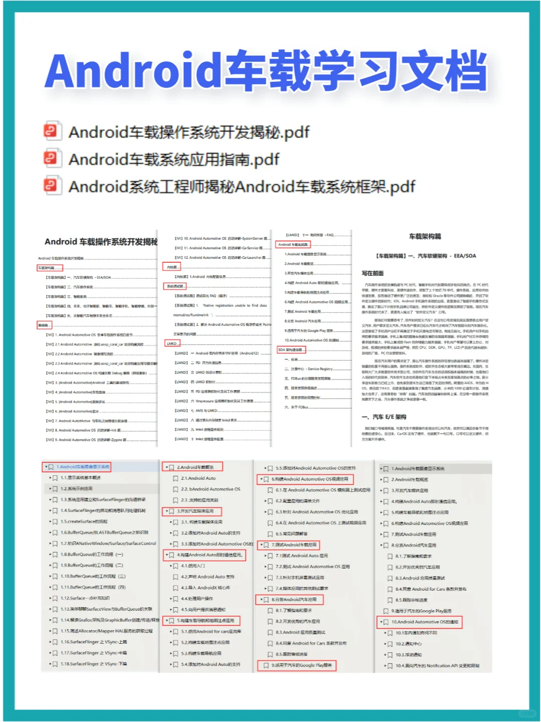 Android开发：常见的车载应用