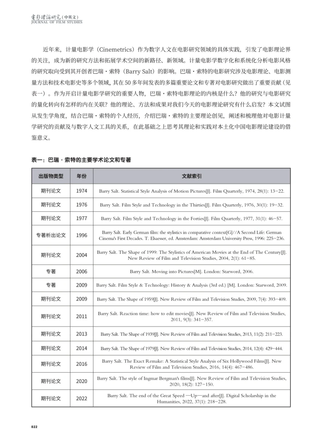 电影理论研究