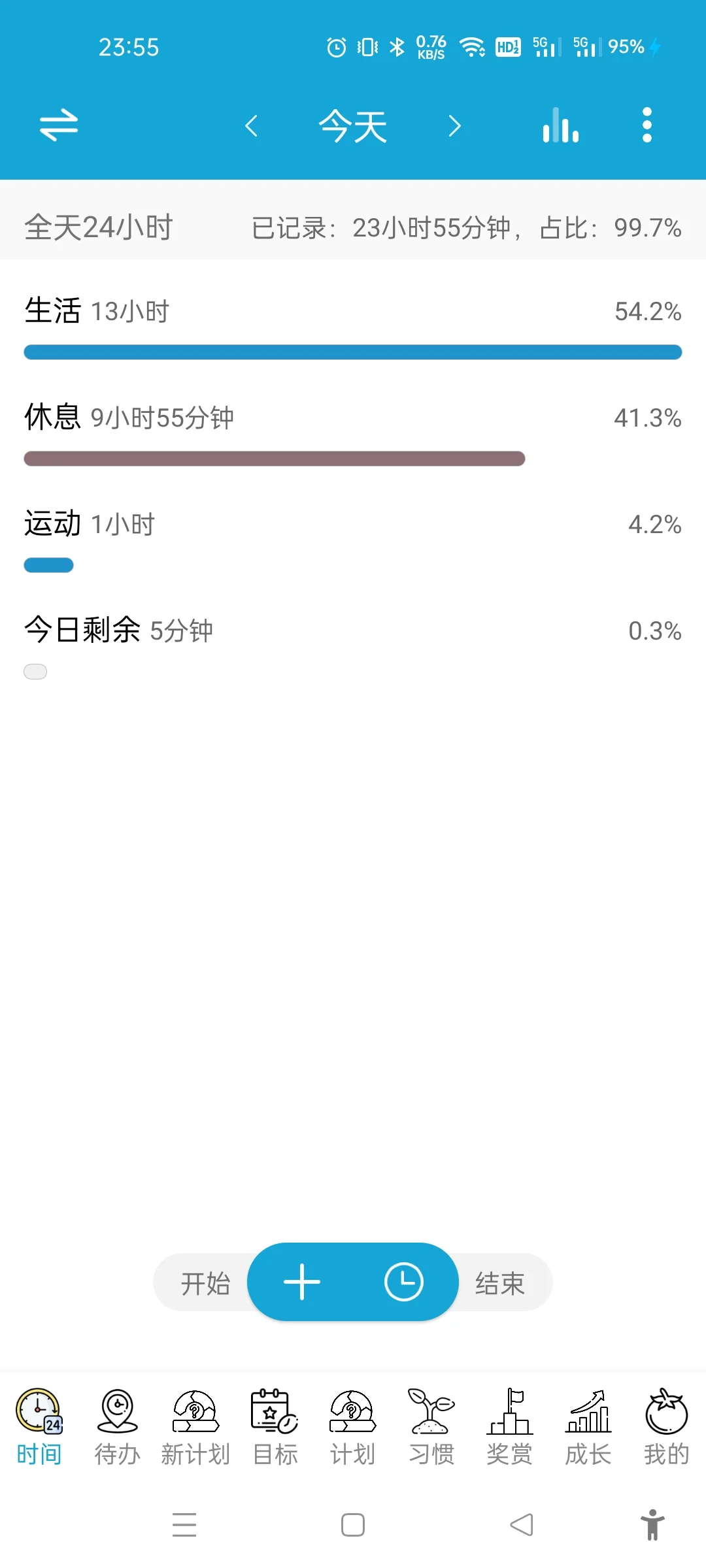 打卡第九天爱时间app