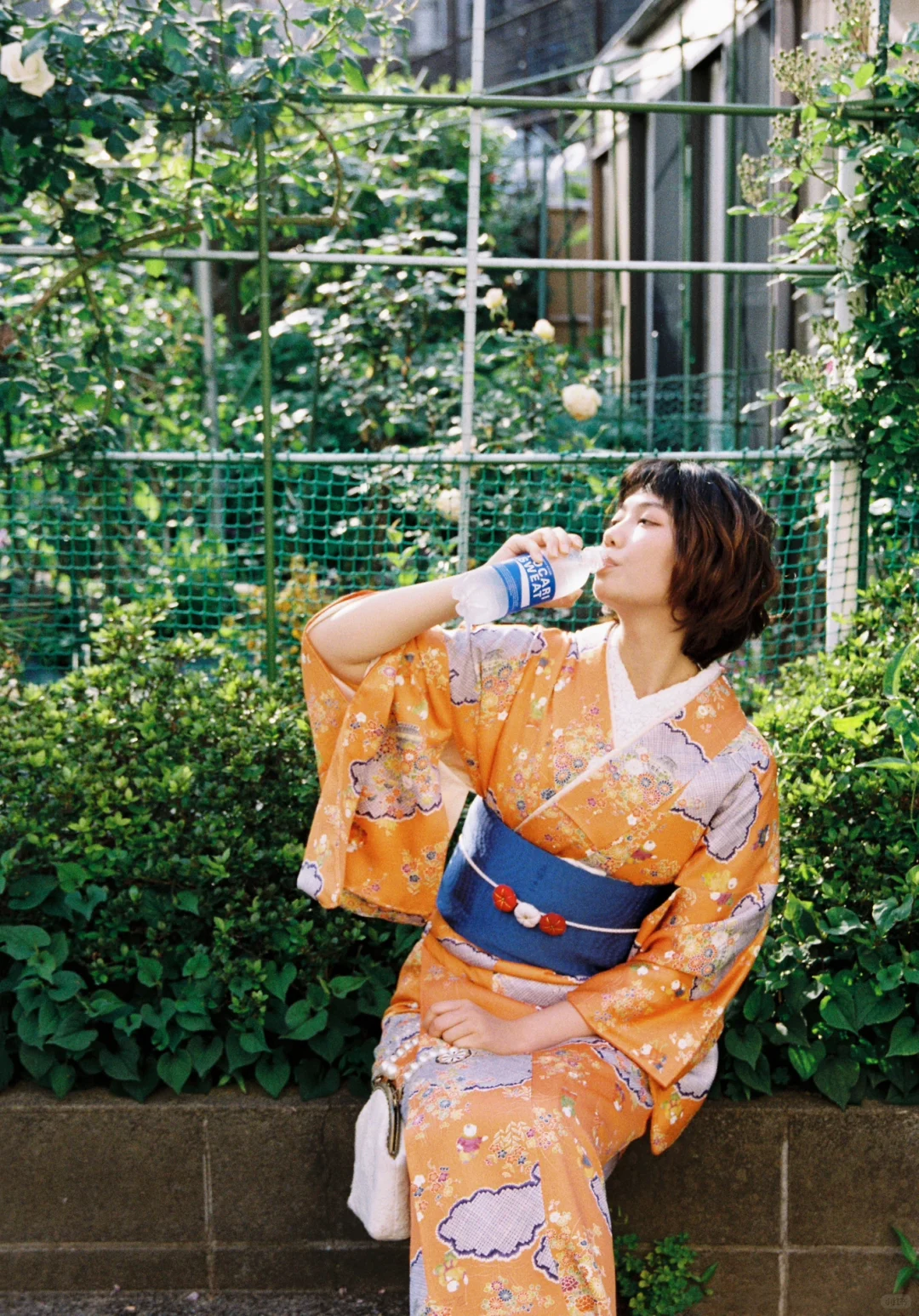 Tokyo 和服写真｜橘子汽水的夏天 滋～