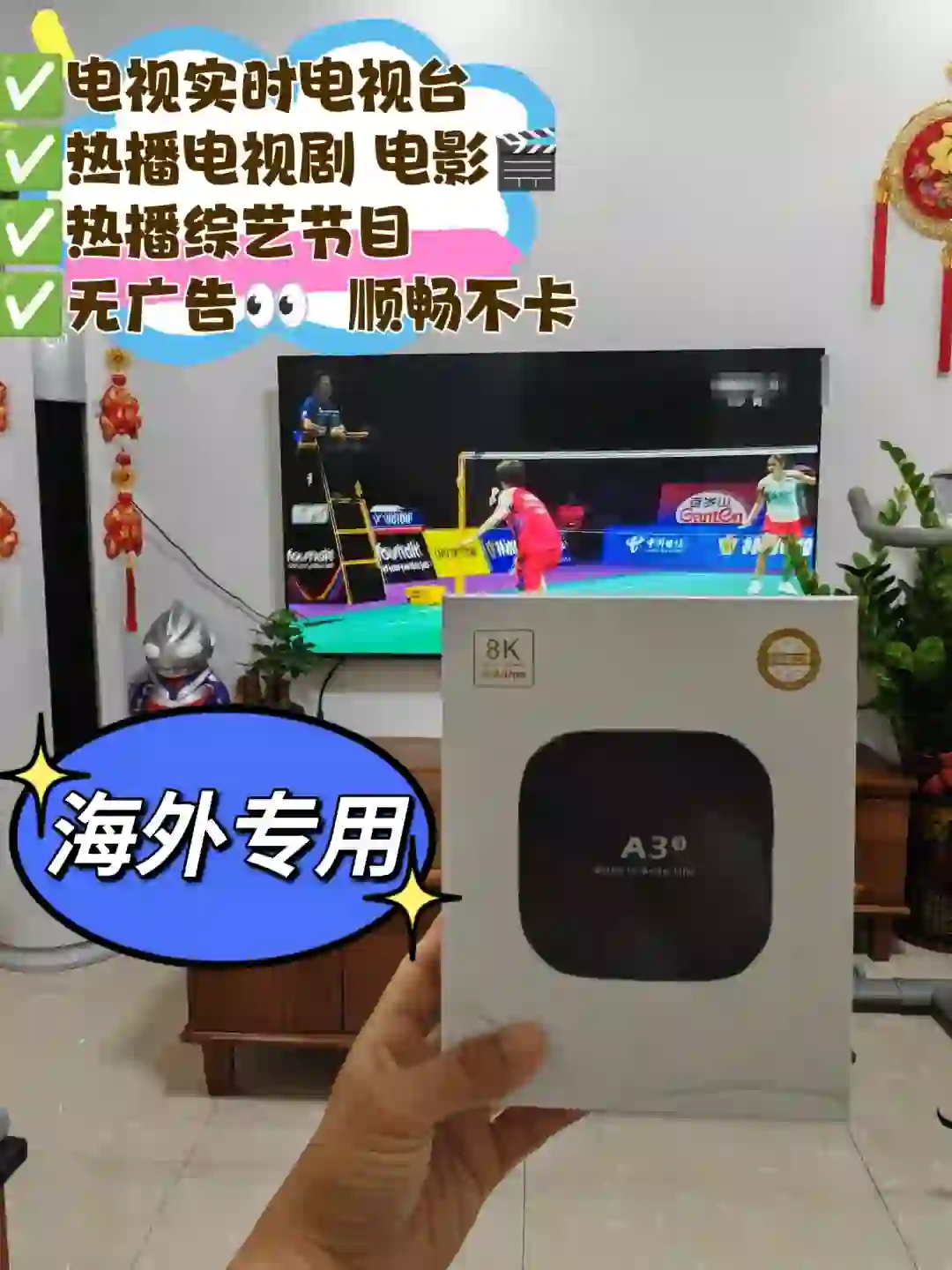 终于在海外实现👀电视自由—中文电视📺