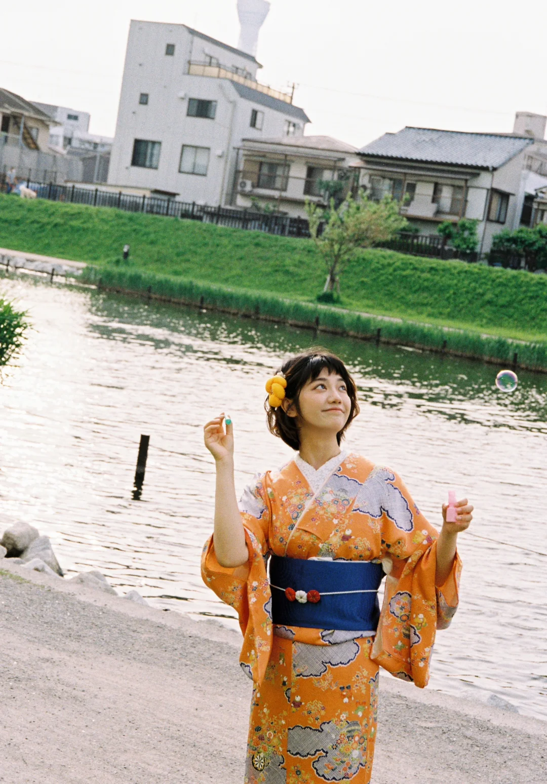 Tokyo 和服写真｜橘子汽水的夏天 滋～