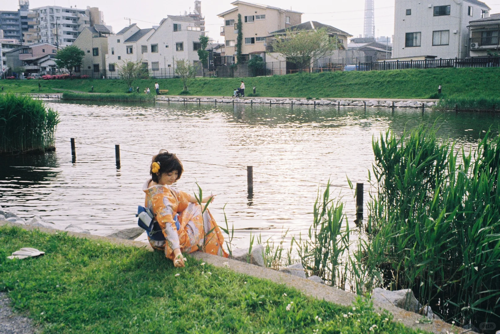 Tokyo 和服写真｜橘子汽水的夏天 滋～