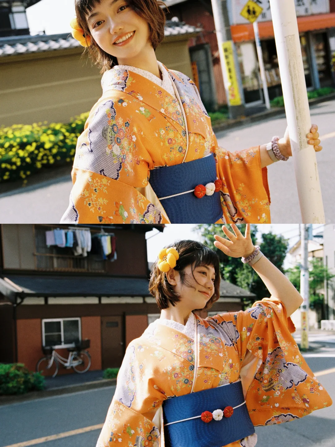 Tokyo 和服写真｜橘子汽水的夏天 滋～