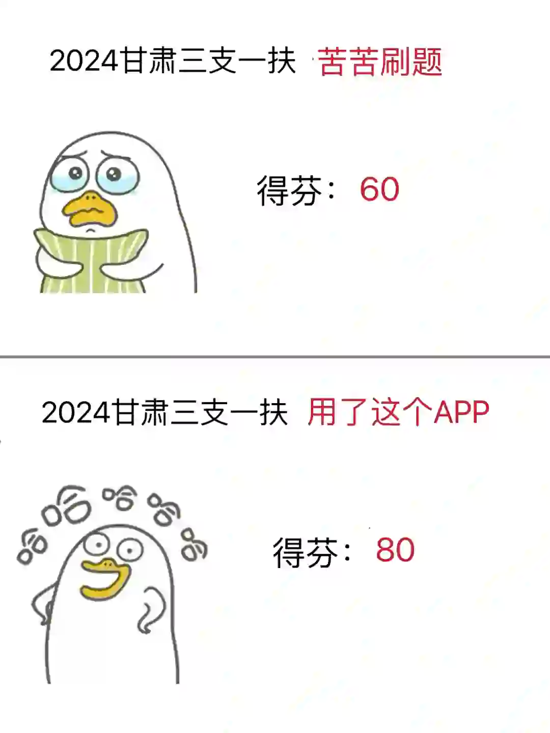 2024甘肃三支一扶 | 做完这个APP我悟了😭