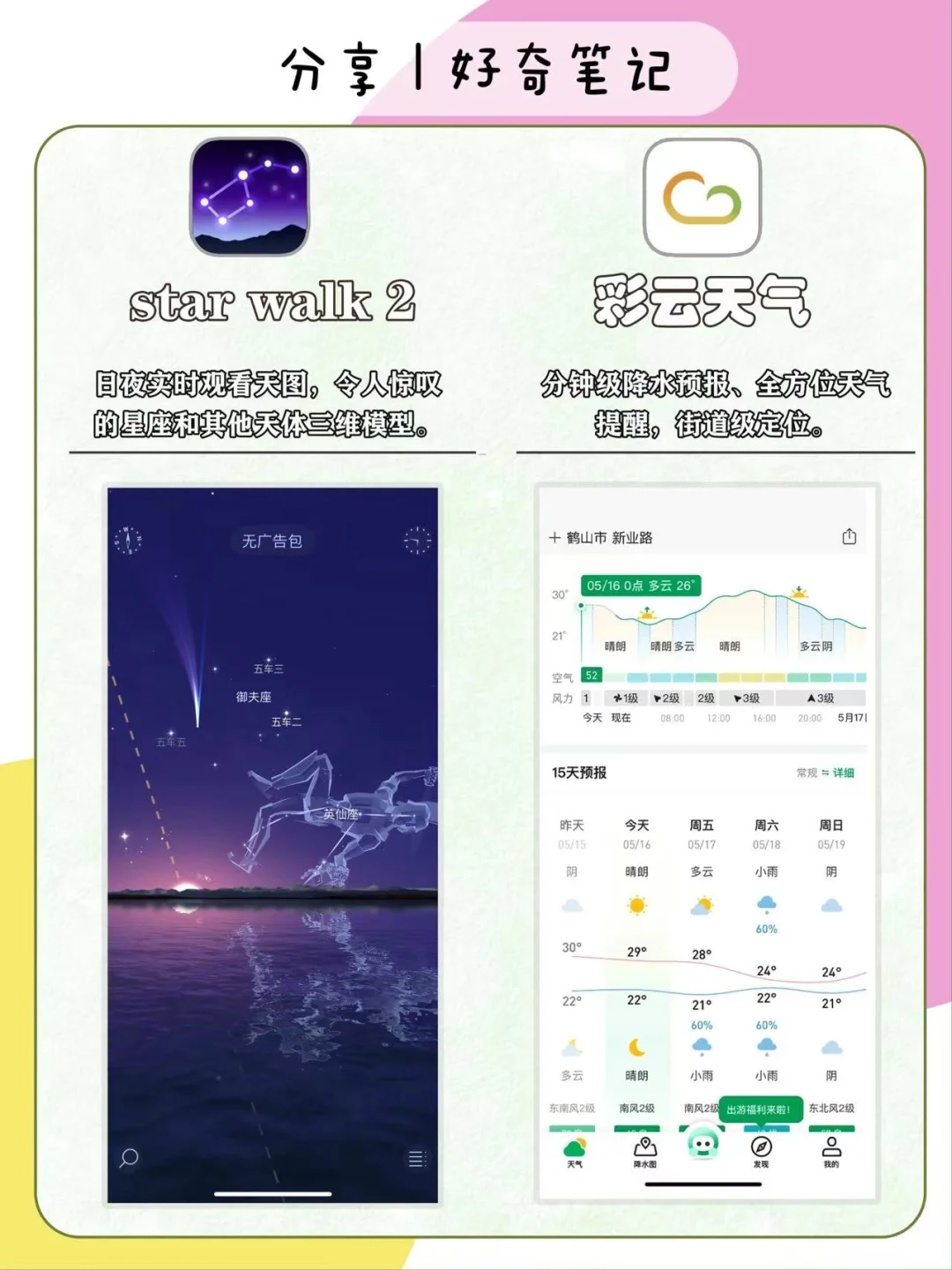 家长收藏！16个户外遛娃&科学启蒙宝藏APP