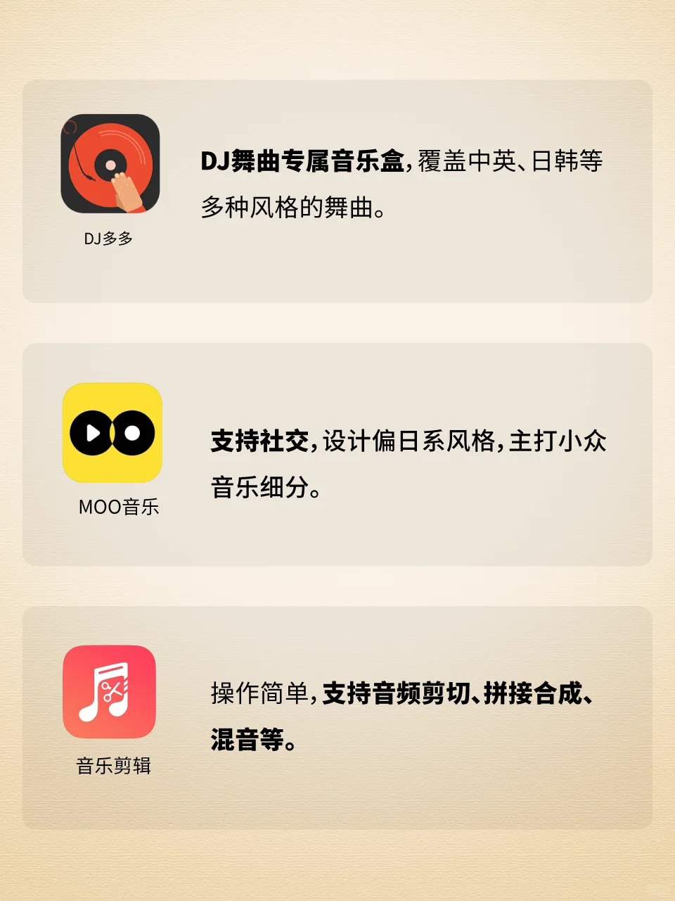 一图看懂你的音乐APP段位！