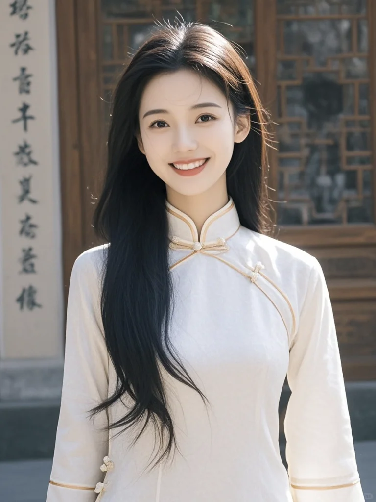 美女壁纸︳民国风旗袍校花女神，美翻了😍