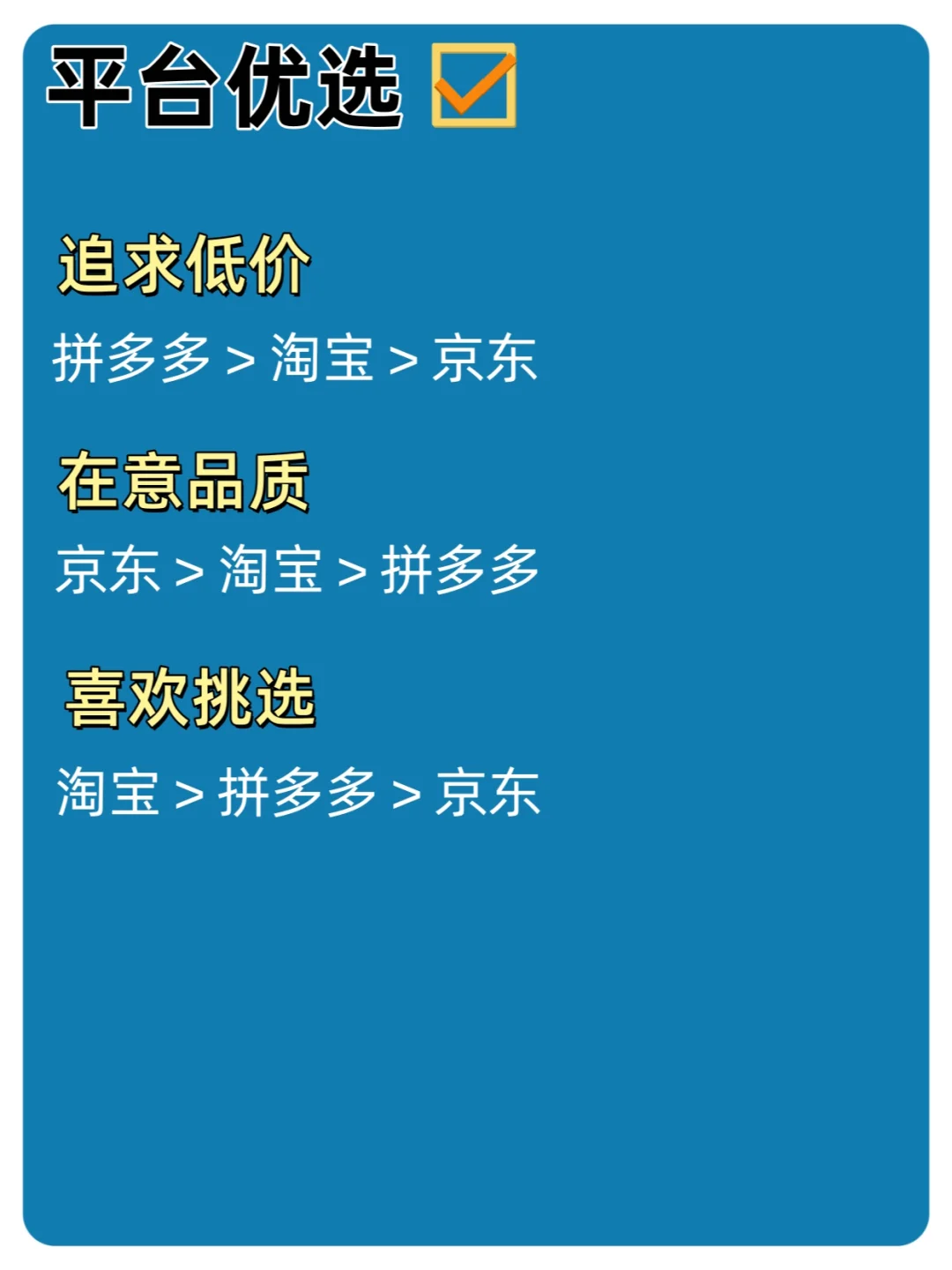 该用哪一款？网购app三巨头大比拼！