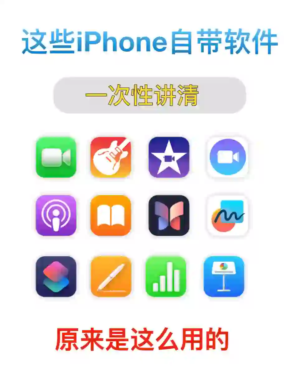 原来iPhone内置App这么好用！