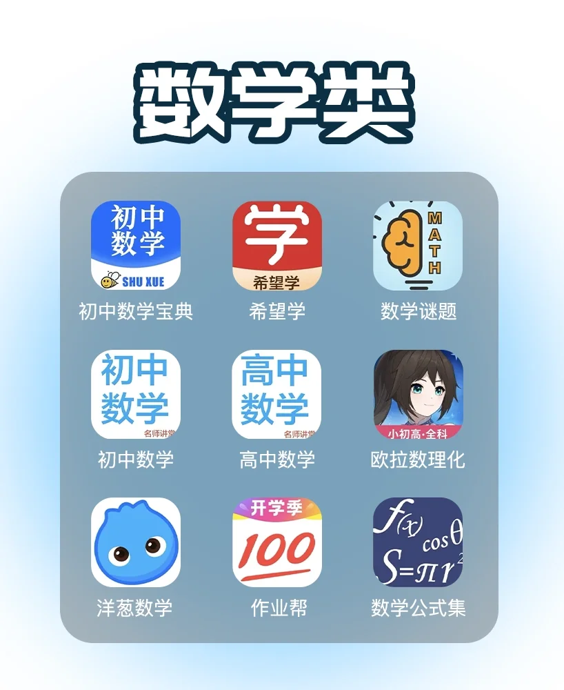 中小学生好用的学习宝藏APP盘点🔥解放家长