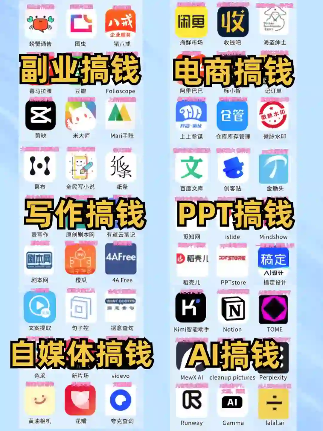 后悔没早发现的54个搞钱APP！闷声变富❗