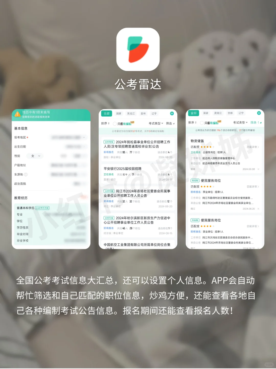 考公考编必备app，陪伴整整两年助我上了岸