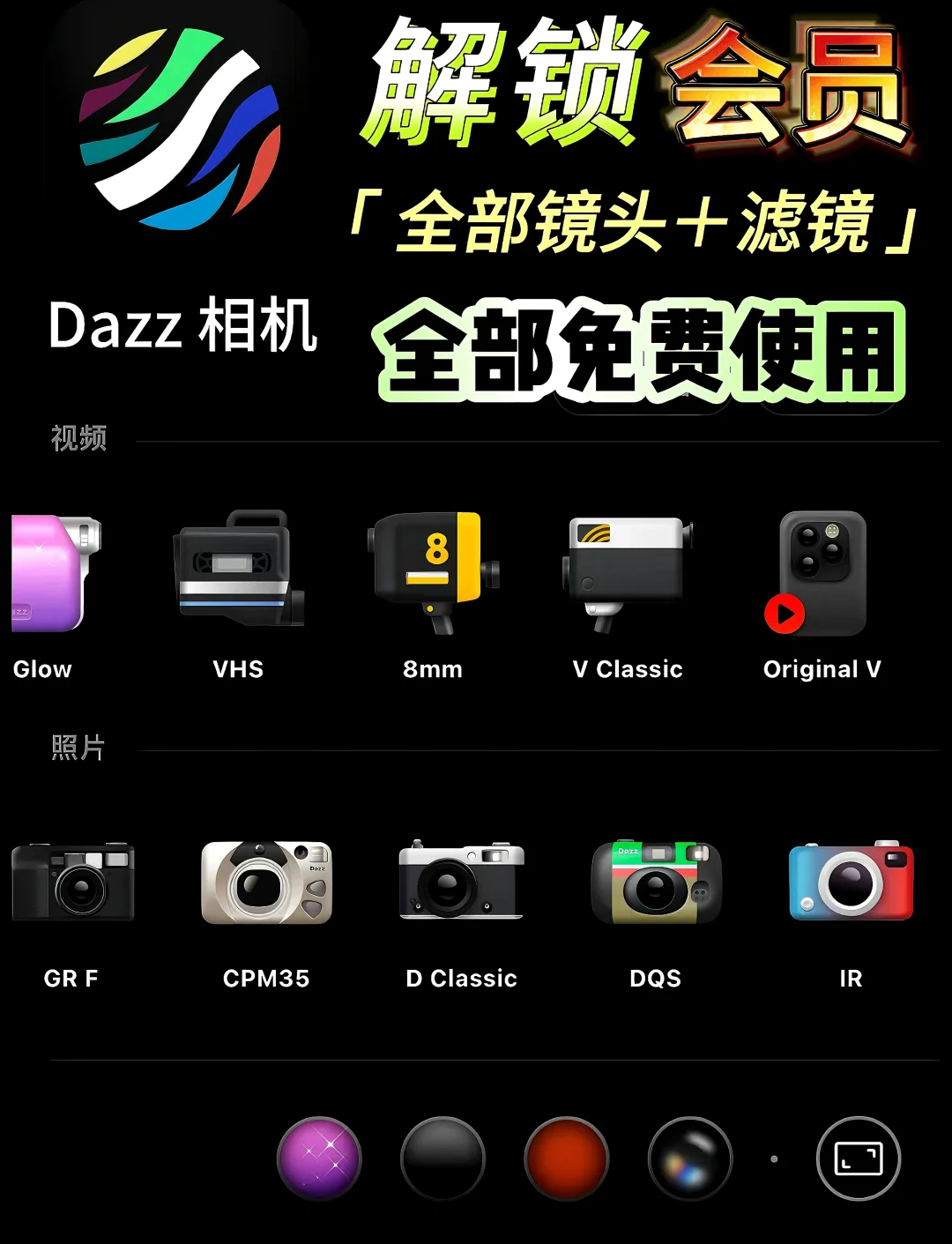 后悔没早发现！dazz相机只需要两块多不到！