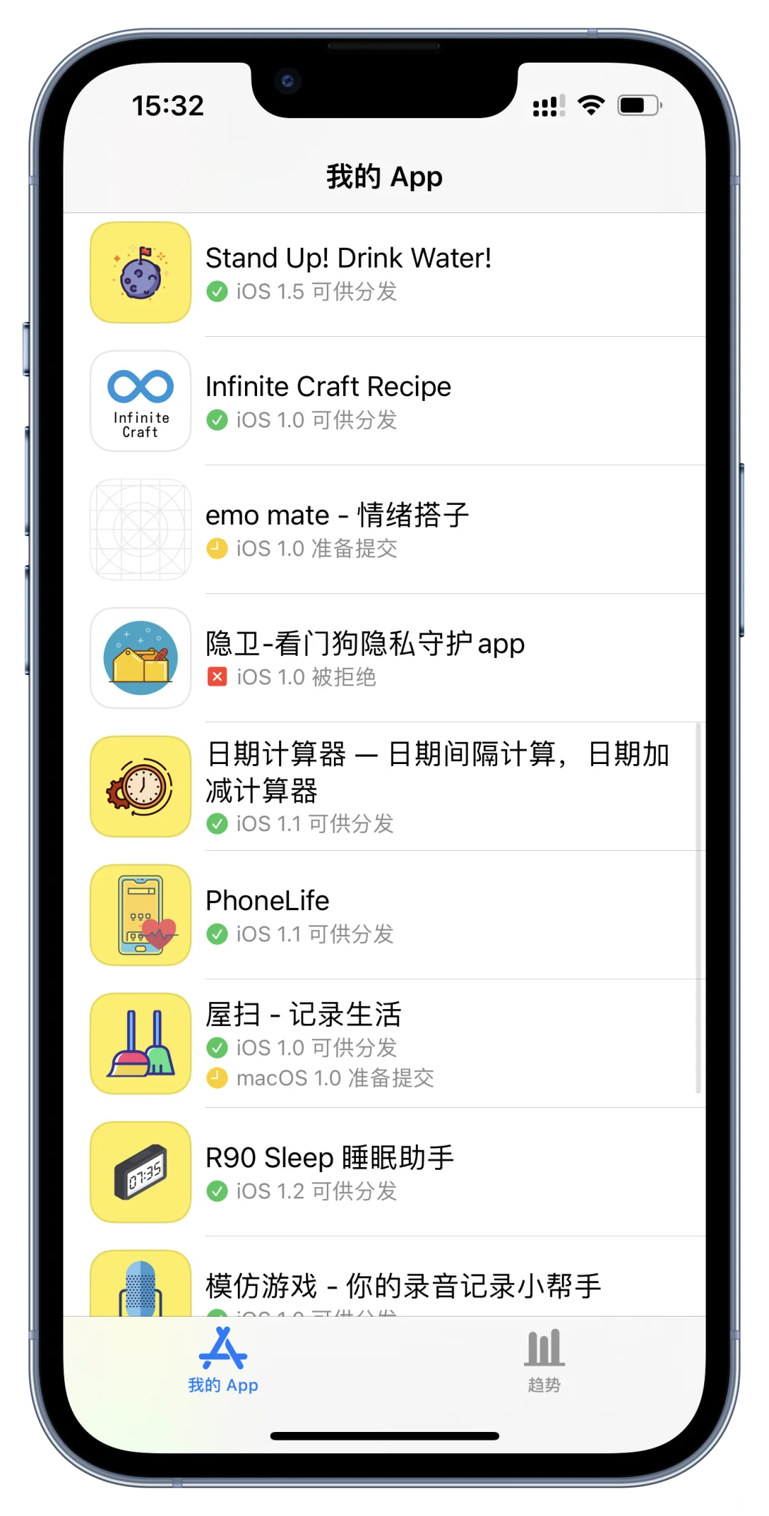 很难相信自己上架了 23 个 App 了