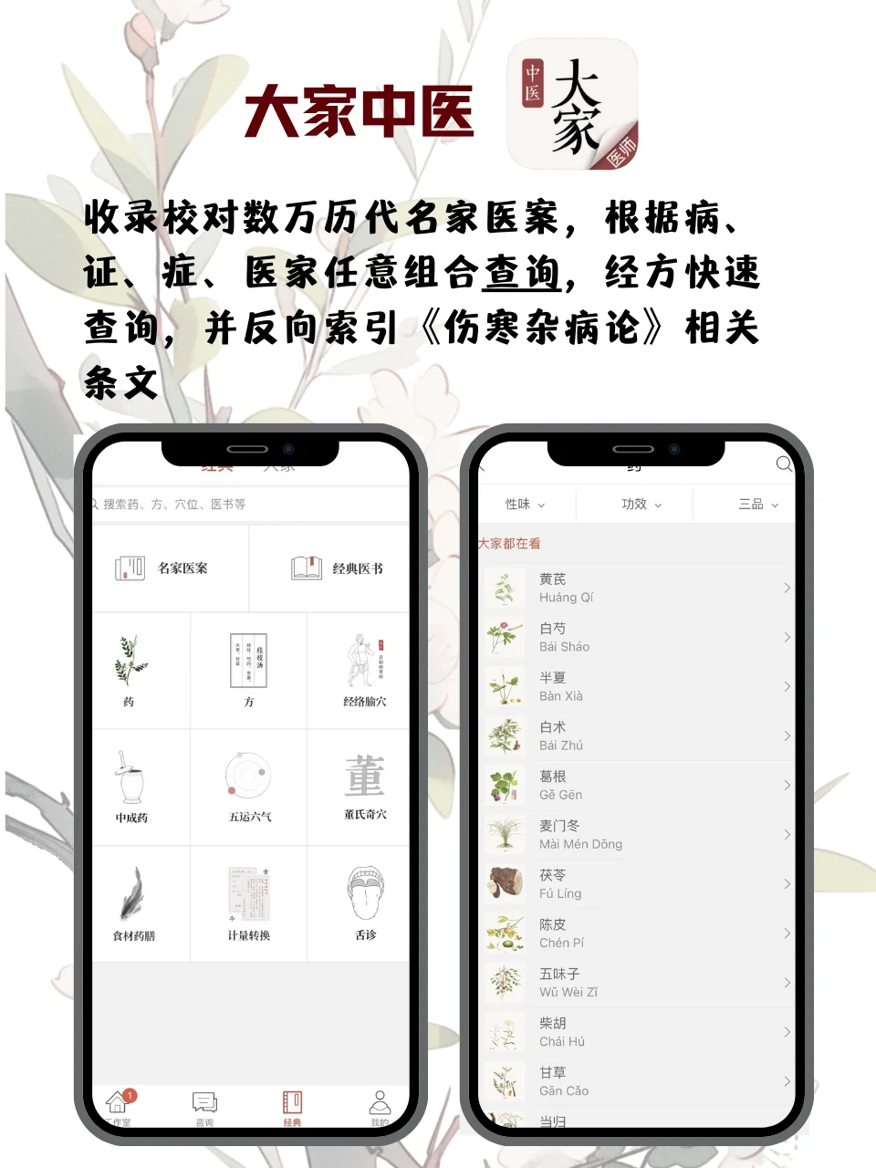 四个APP！带你学中医