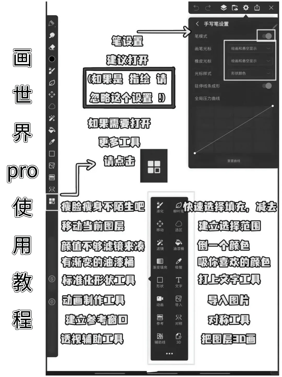 听劝！画世界pro吃透这12页就OK啦‼️