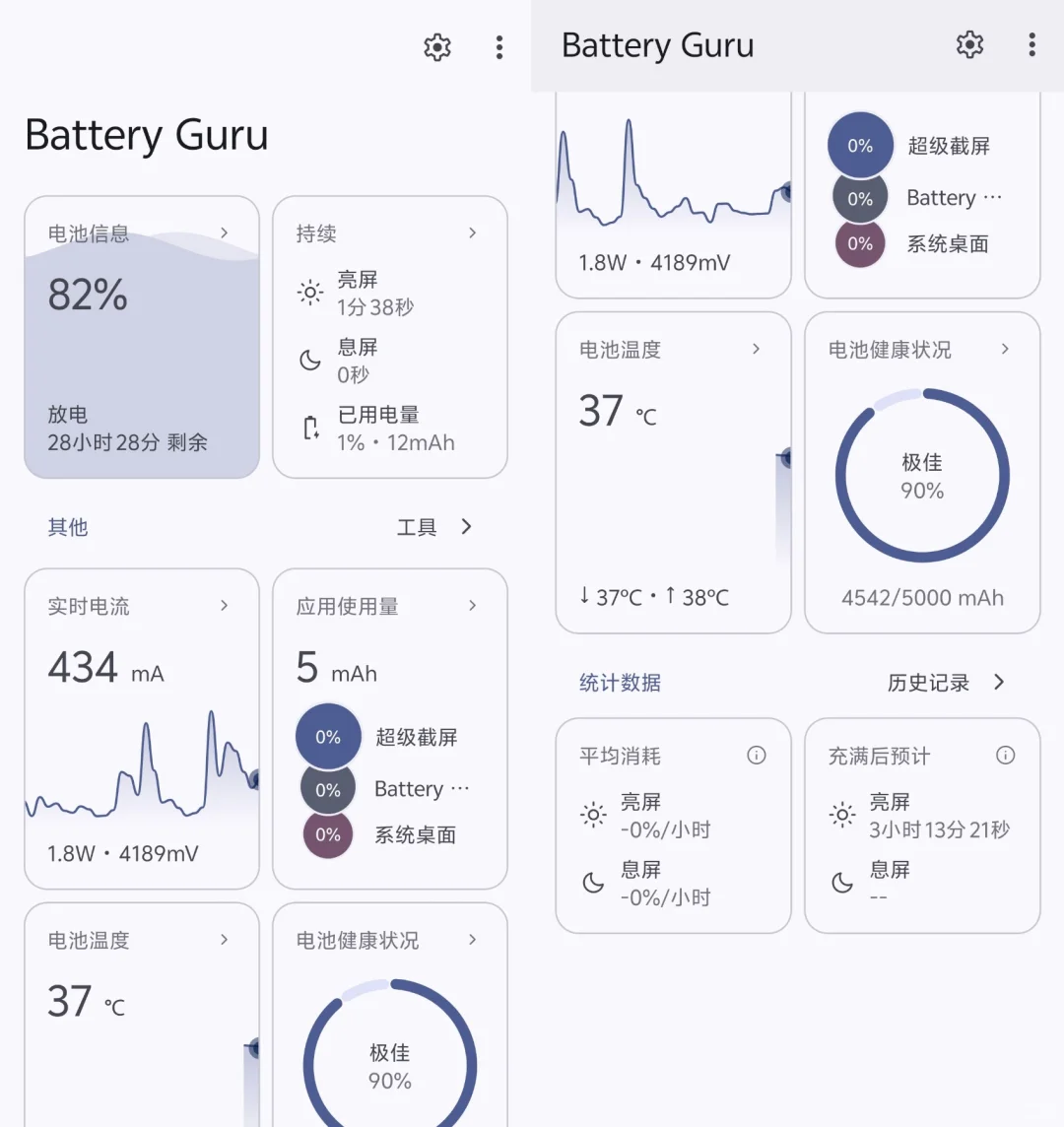 安卓实用软件分享（电池管理/检测）