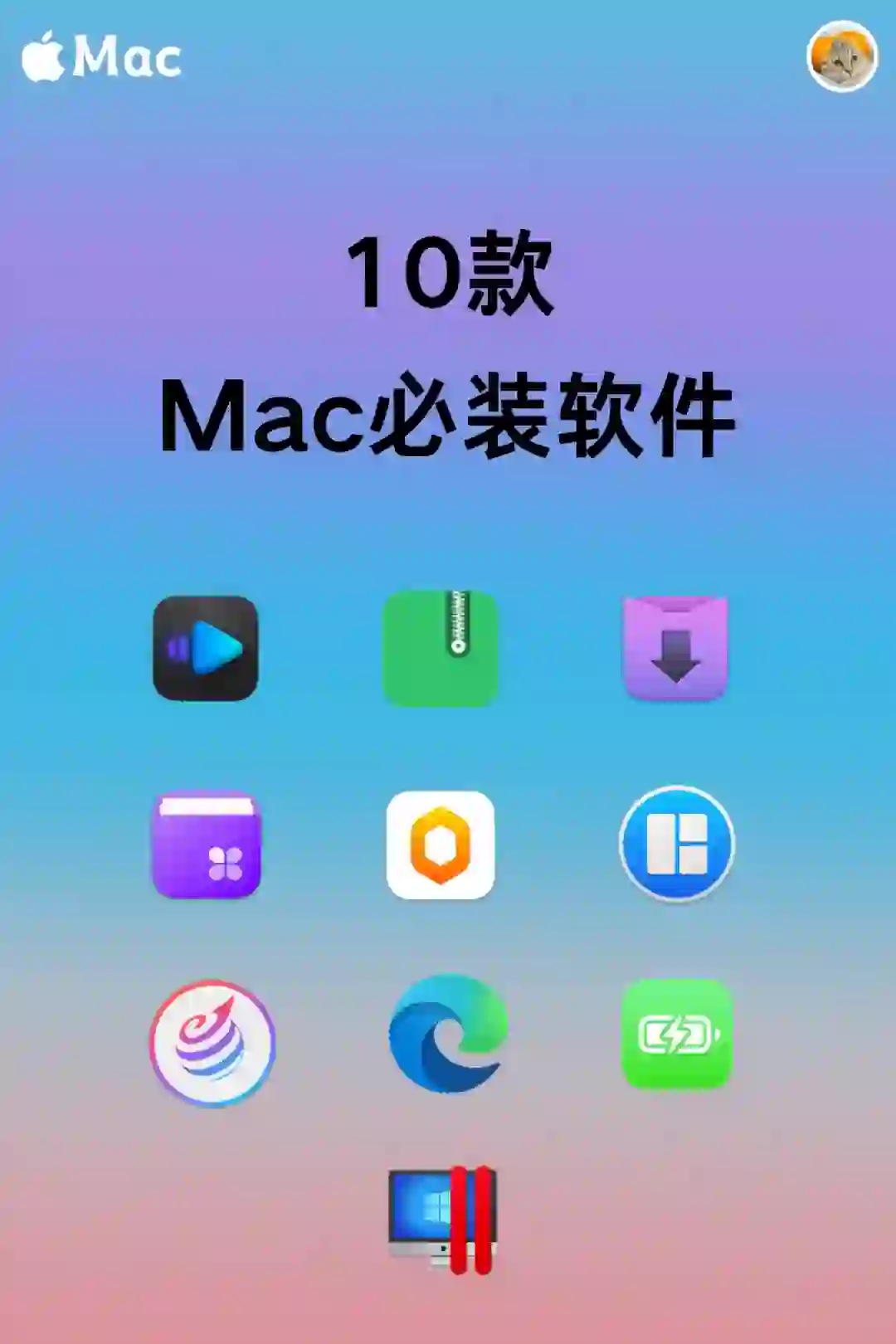 新mac入手，这几款软件你一定用得到～