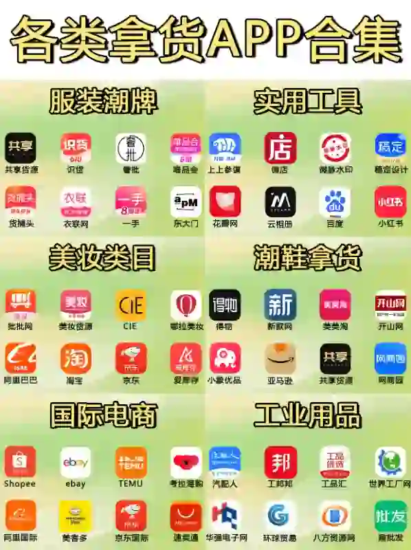 各类拿货app合集