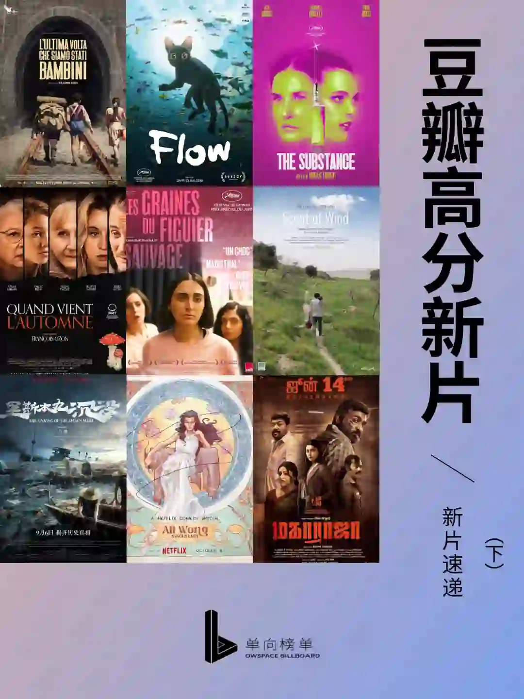 2024豆瓣高分新片（下）🎬小众高分电影片单