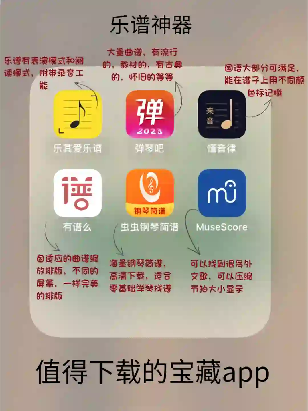 找🎵谱子不用费心啦！实用的宝藏APP推荐