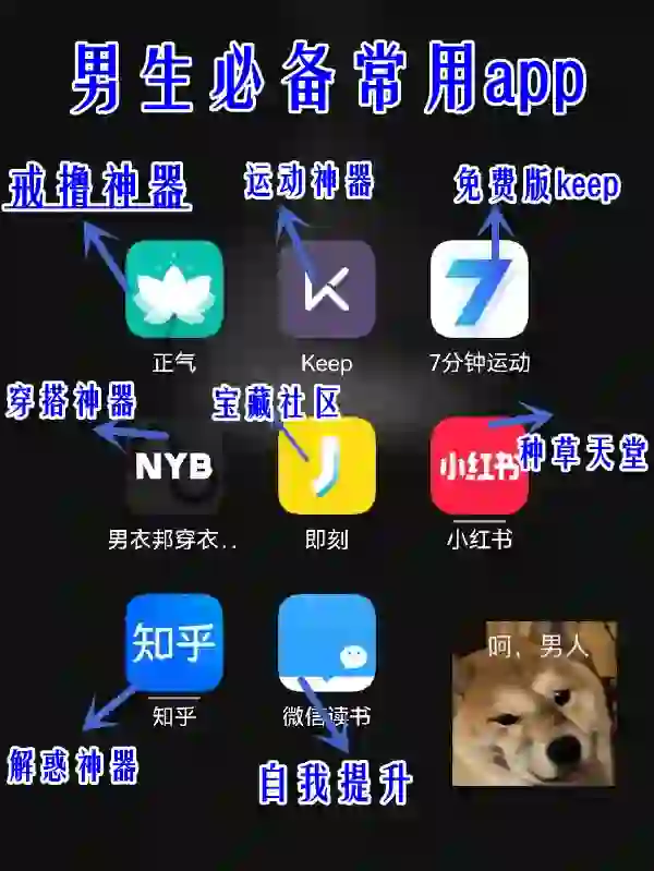 男生版｜我的年度爱用app分享，含戒LU神器