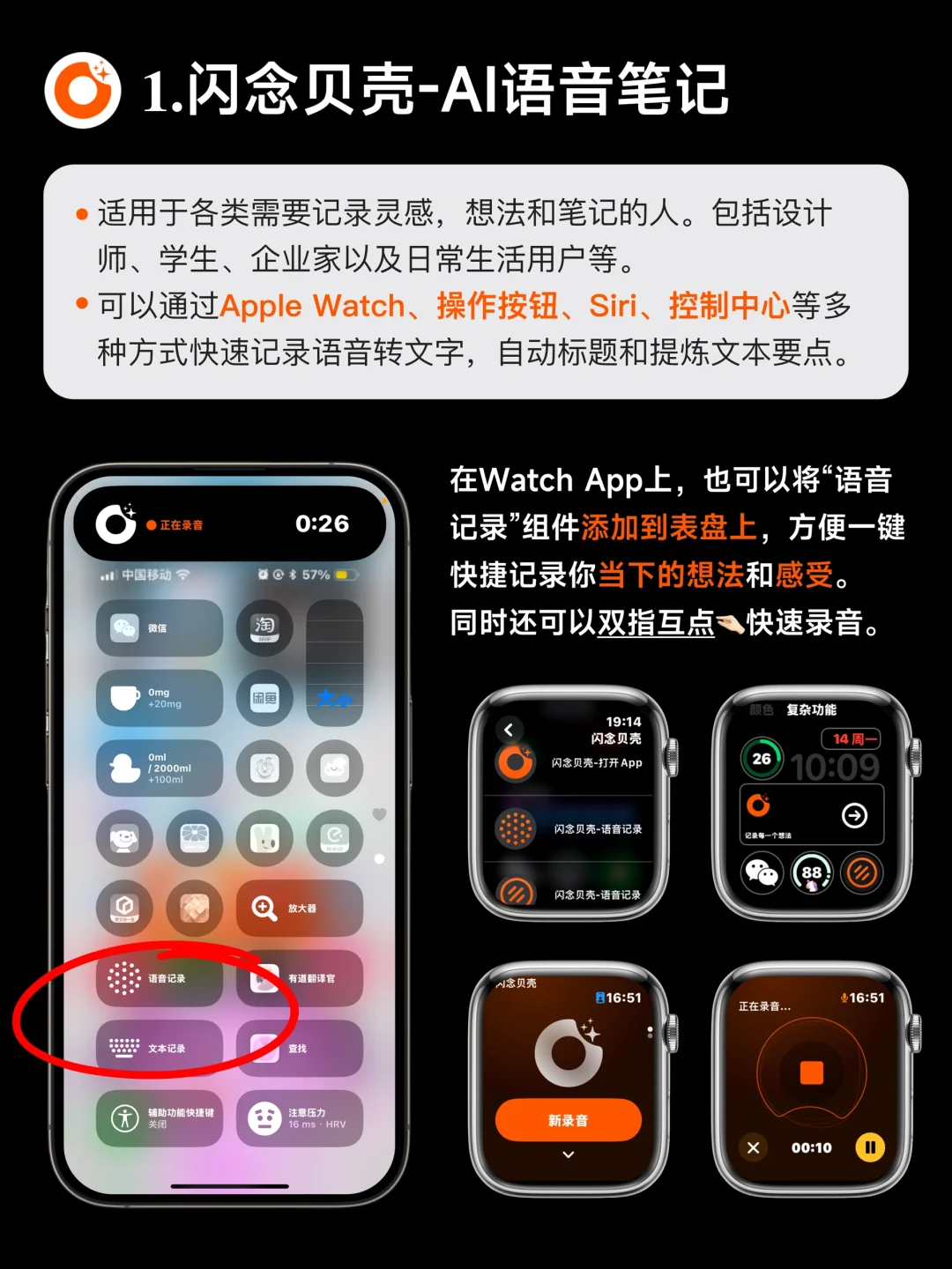 iOS 18 & WatchOS 11必备：五款超实用App‼️