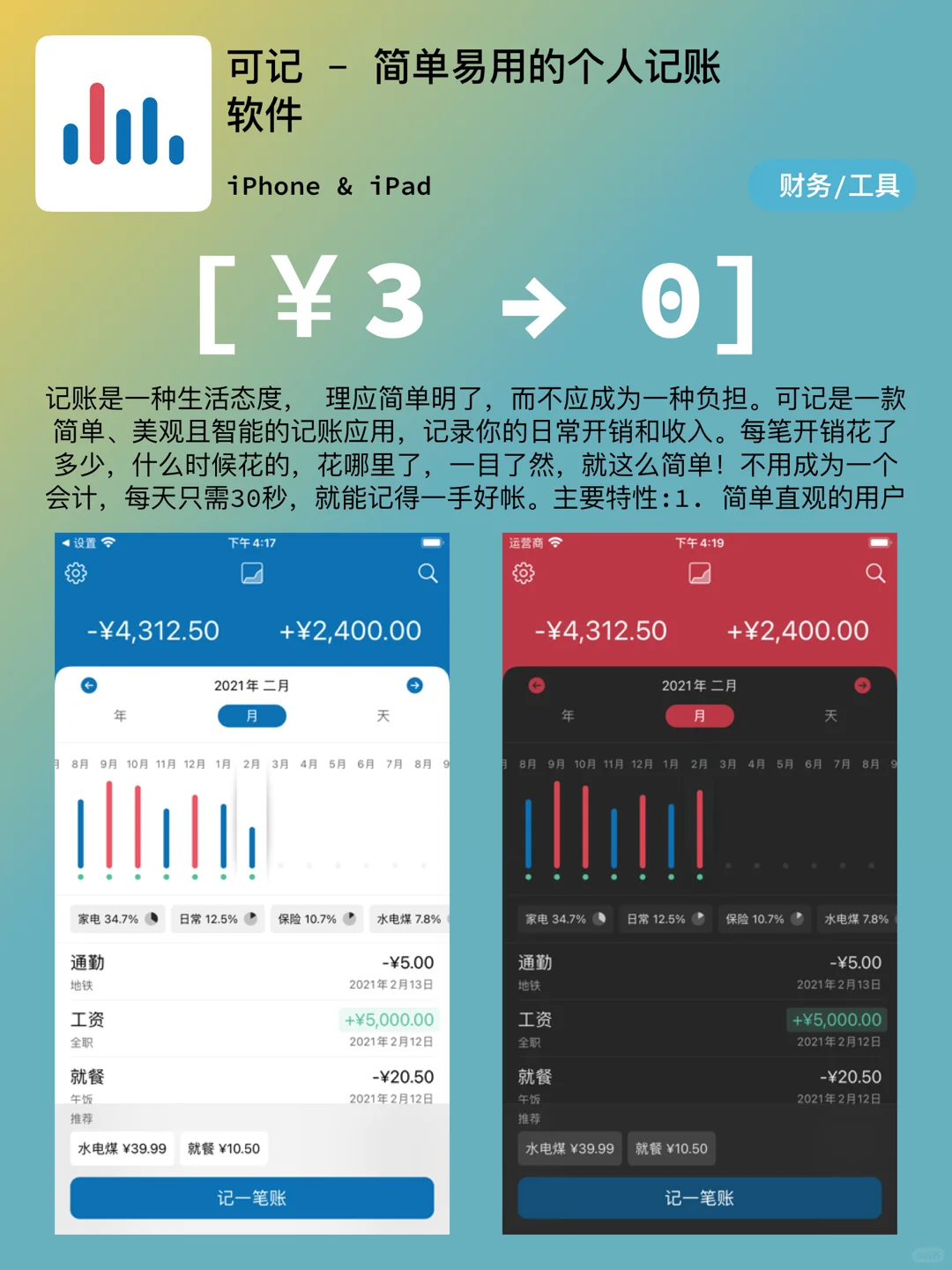 iOS每日限免｜11.20精选App推荐｜白嫖148